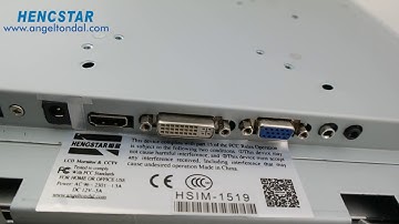 15inch open frame ELO lcd monitor