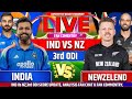 🔴India vs Newzelend ,3rd odi Match | 2026 - Live Cricket Score analysis fan chat & Fan Commentry