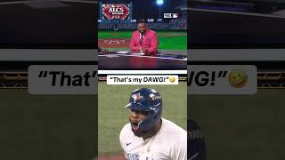 Big Papi loves Vladdy 😂 #mlb #bluejays #davidortiz