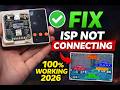 ISP Pinout Not Connecting Fix 🔥 100% Working Method 2026 | UFS / eMMC Solution