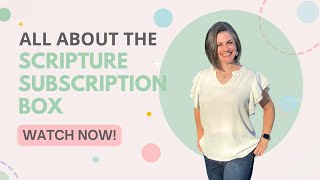 Memorize Scripture in 5 minutes a day with our Scripture Memory Subscription Box