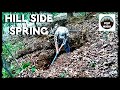 How to Dig an Off Grid Hill Side Spring By Hand