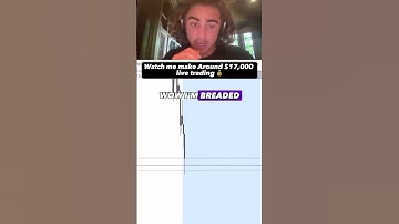 Making $17,000 live day trading