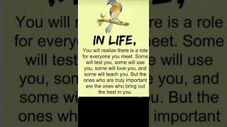 In Life you will realise..#motivation