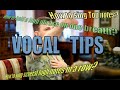 VOCAL TIPS: Approaching high notes & Singing several high notes in a row.