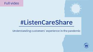 Ofwats  Conversation To Understand Customers Experience In Pandemic Full Video