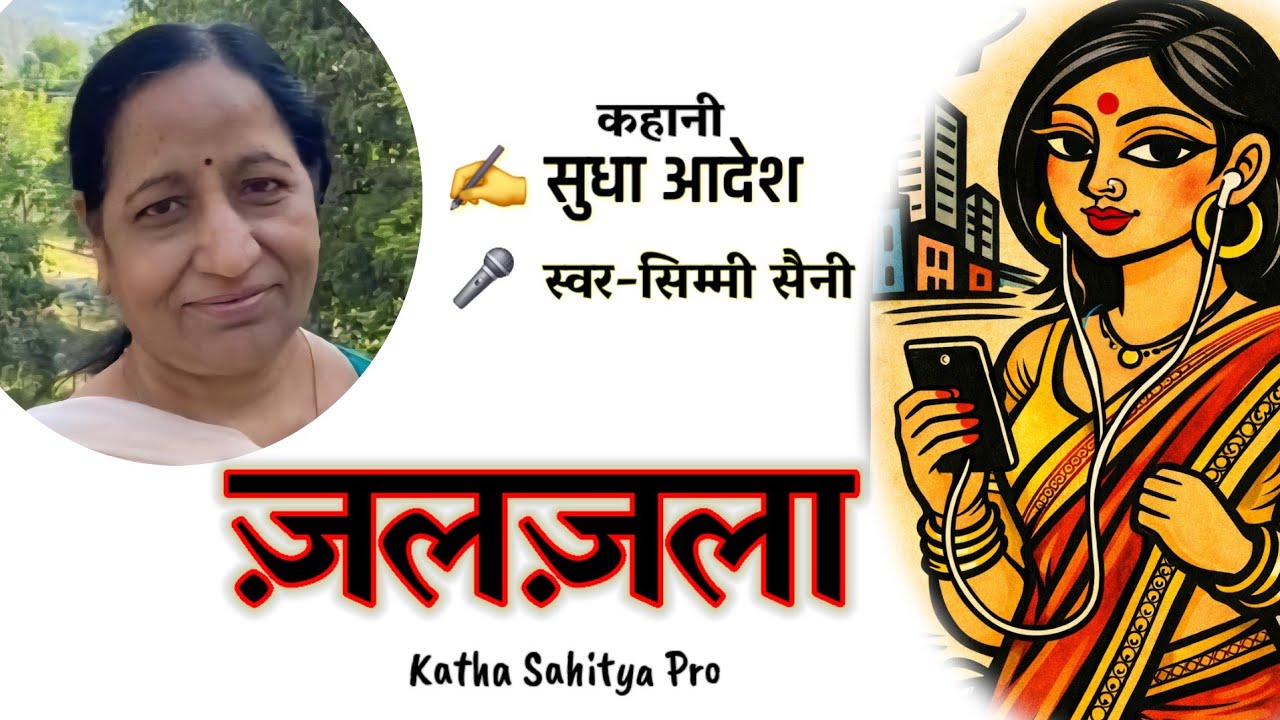 ज़लज़ला - एक माँ, पत्नी और स्त्री की आत्मजागृति की कहानी | Sudha Adesh | Simmi Saini