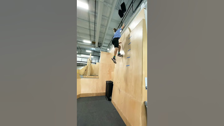14 Foot Wall Run 😱😱😱