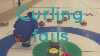 Curling trick shot fails