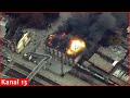 Revenge strike - Ukrainian army hits the house where Russian paratroopers killing civilians gathered