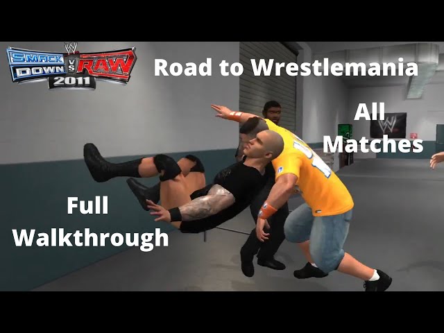 WWE Smackdown vs Raw 2011 - John Cena's Road to Wrestlemania (Full Walkthrough) class=