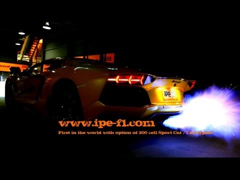 Lamborghini Aventador LP700-4 installed with iPE Innotech Exhaust - INSANE FLAMES EXHAUST SOUND!