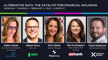 Alternative Data: The Catalyst for Financial Inclusion