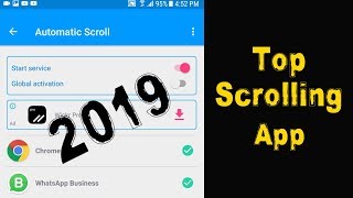Top App For Android Phone ● Best App For Automatic Scrolling 2019!!