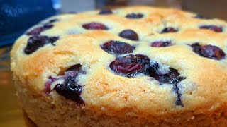 6-inch Eggless Lemon Blueberry Cake | @DAPUR2020