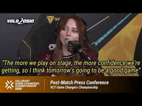 Karmine Corp GC (SR vs. KC) | VCT Game Changers Championship 2025 | Post-match Press Conference