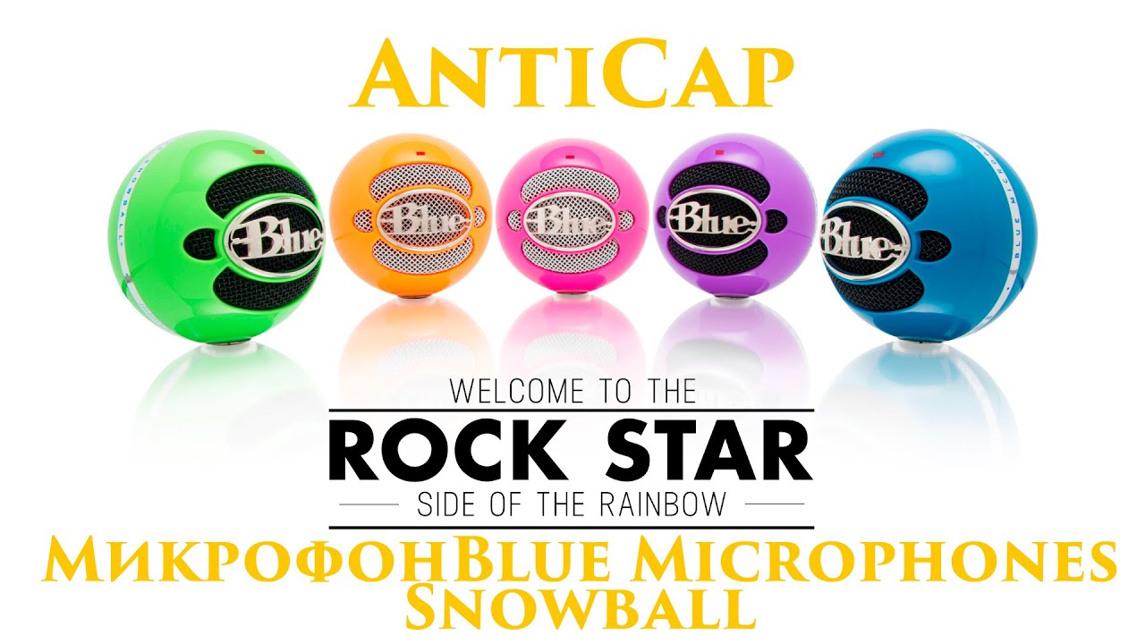 Микрофон Blue Microphones Snowball NEON Blue