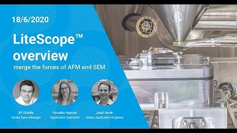 NenoVision Webinar Series: LiteScope overview - Merge the forces of AFM and SEM