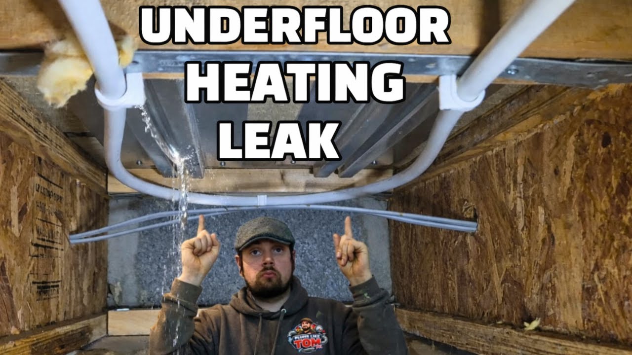 LEAKING UNDERFLOOR HEATING | Plumbers jobbing day