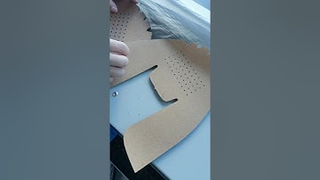 Pneumatic Oscillating Knife and Punch for Making Shoes #punch #PneumaticKnife #POT #shoe