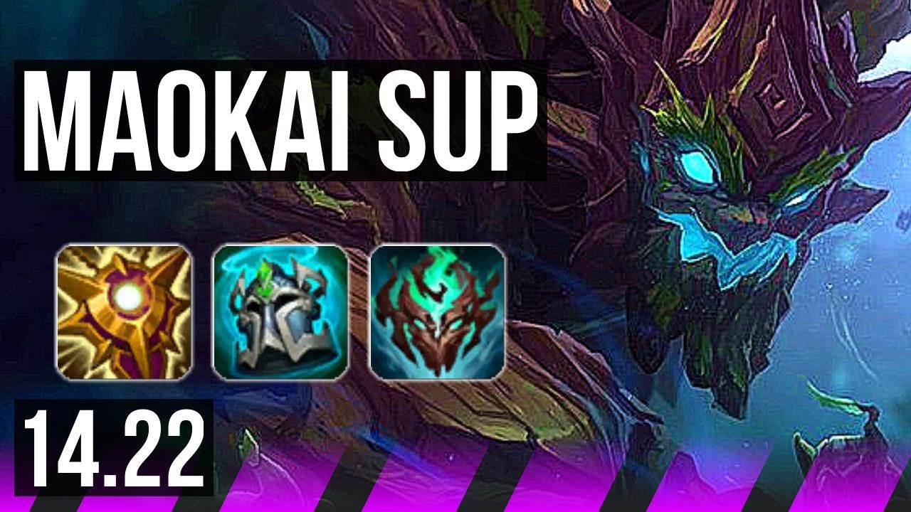 MAOKAI & Ziggs vs PANTHEON & Ashe (SUP) | KR Master | 14.22