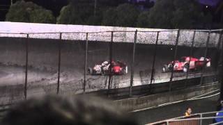 Petaluma Speedway Joel Myers Wins Second Feature Aug. 20, 2011
