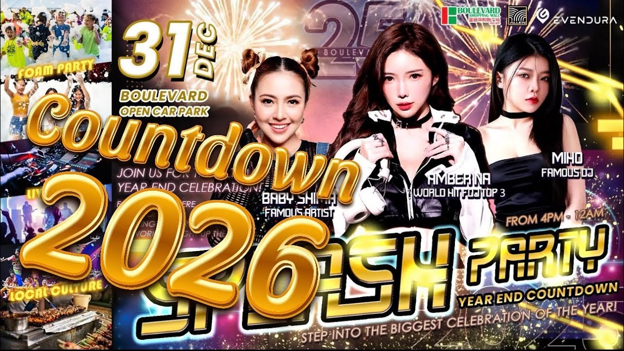 New Year “COUNTDOWN FIREWORKS” Show S2 (Vlog573)