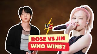 Jin (BTS) vs Rose (Blackpink) | Which Kpop Star Lives a MORE Luxurious Life? 😱