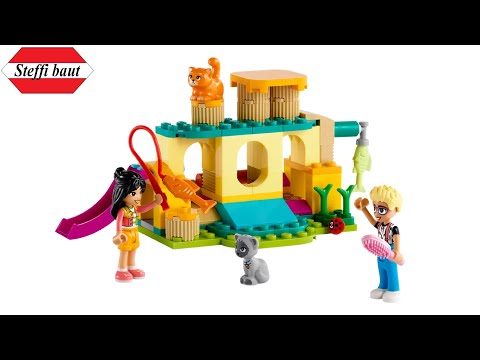LEGO Friends 42612 Cat Playground Adventure Speed Build