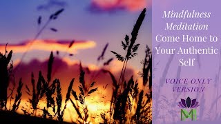 Celebrity Mindfulness Meditation to Come Home to Your Authentic Self Wealth