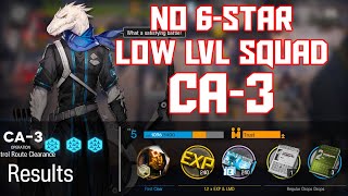 【明日方舟/Arknights】[CA-3] - Low Lvl-Rarity Squad - Arknights Strategy