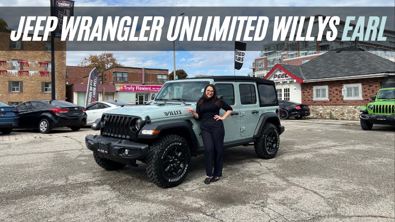 2023 Jeep Wrangler Unlimited Willy's Earl! Nobody beats a Deal from Peel! |  GTA - YouTube