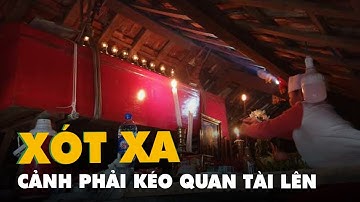 Các con kéo quan tài mẹ lên trần nhà tránh lũ