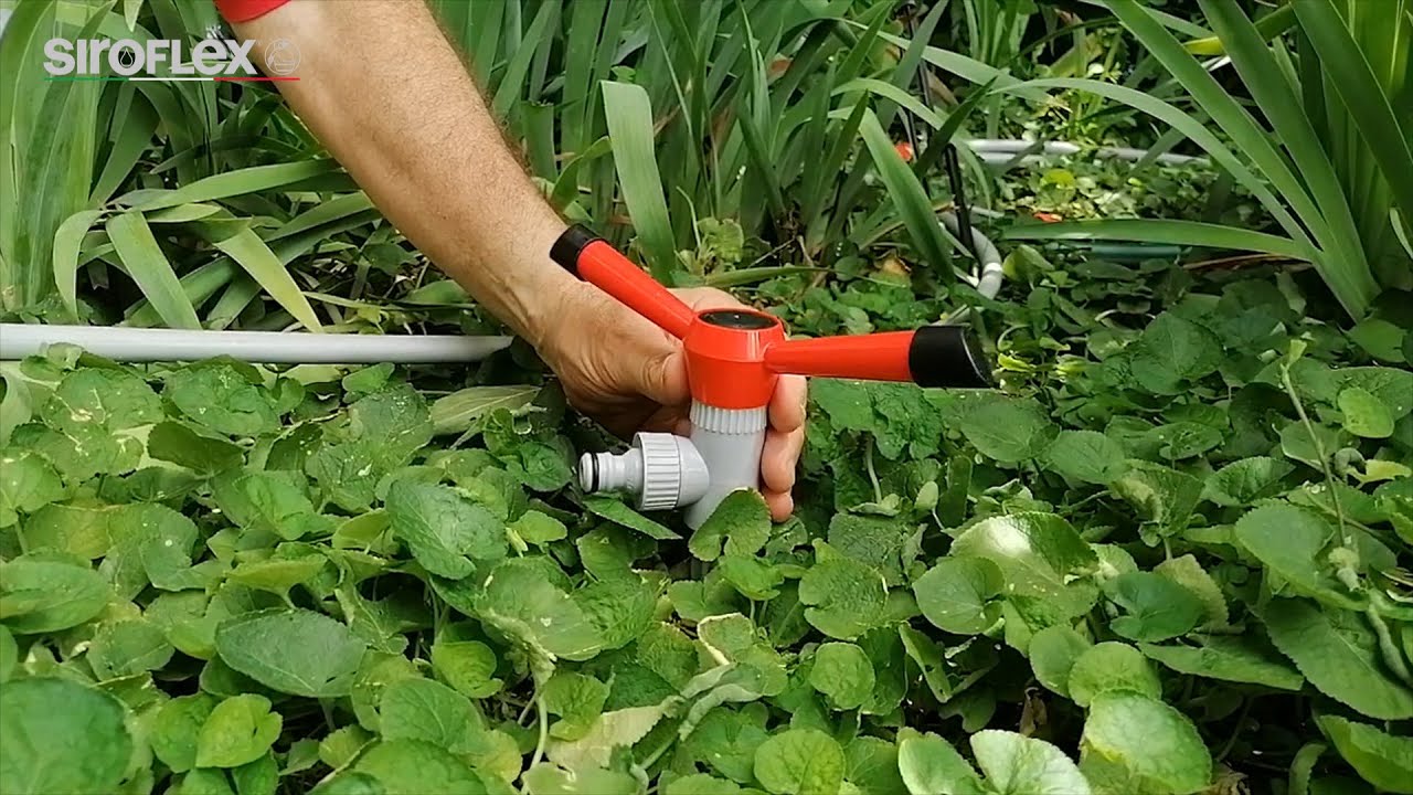 Siroflex 4600/s Garten-Reinigungsspritze, Made In Italy – Mit Pistolengriff & Verstellbarem Strahl