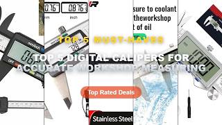 Don't Buy Top 5 Digital Calipers For Accurate Workshop Measuring Before Watching This! - Digital Cal