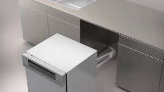 Miele 洗碗機 安裝說明與示意圖