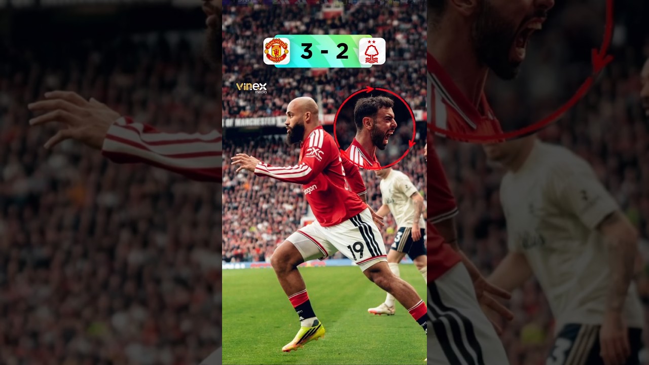 Highlights Manchester United vs Nottingham Forest #mbeumo #brunofernandes #football #manunited