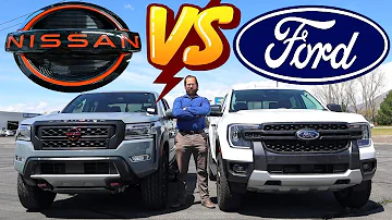 2024 Ford Ranger vs 2024 Nissan Frontier: Well Ford Tried