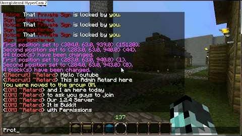 Minecraft 1.2.4 BUKKIT Server Join Today~ NO HAMACHI