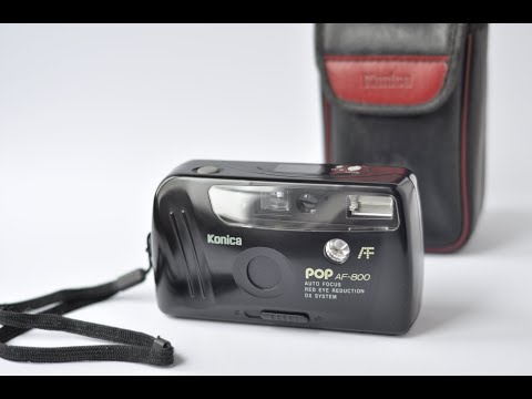 Appareil photo argentique Konica Pop EFP-8 (35mm) – fonctionne