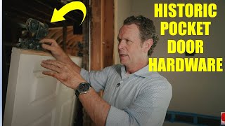 A Quick Look At The Inner Workings Of Historic Pocket Door Hardware. How To Fix