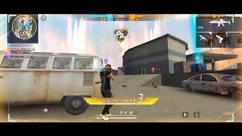 Free Fire Gameplay 😱 2025 New video Knockdown 6 Enemies with Headshot #viralvideo 