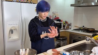 今週のロケマサクッキングpart18【煮込みハンバーグ】