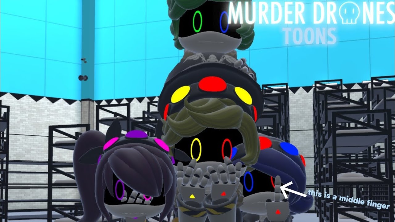 Murder Drones Toons Ep 9 Glass Breaking Bridge Youtube 