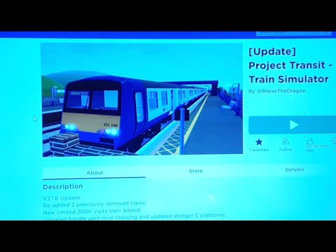 [Update] Project Transit - Train Simulator video 1🚦🚉 @Roblox @gaming ...