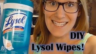DIY KITCHEN WIPES | How to keep a clean kitchen!