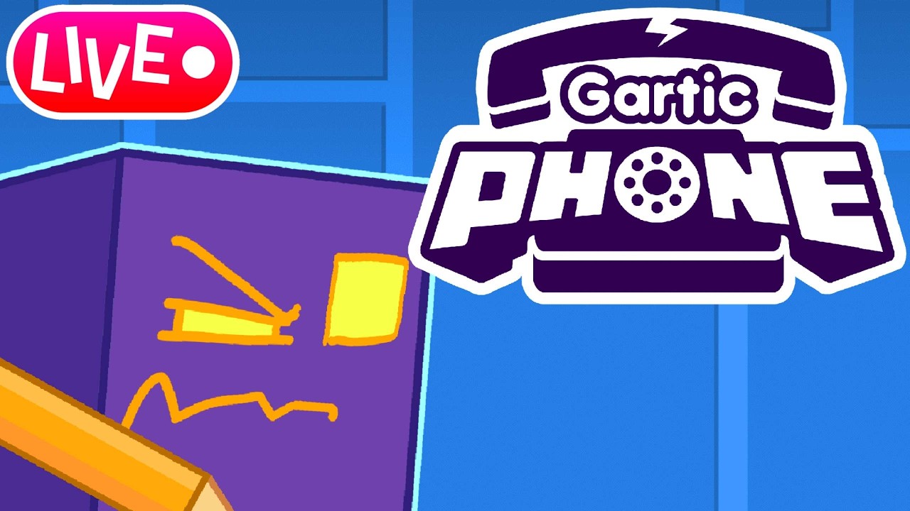 🔴PLAYING GARTIC PHONE FOR THE FIRST TIME🔴PLAYING GLOBED NOW🔴