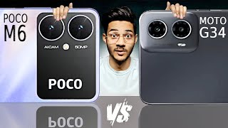 Motorola G34 5G vs Poco M6 5G | Which you should buy in 2024