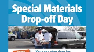 Special Materials Drop-off Day