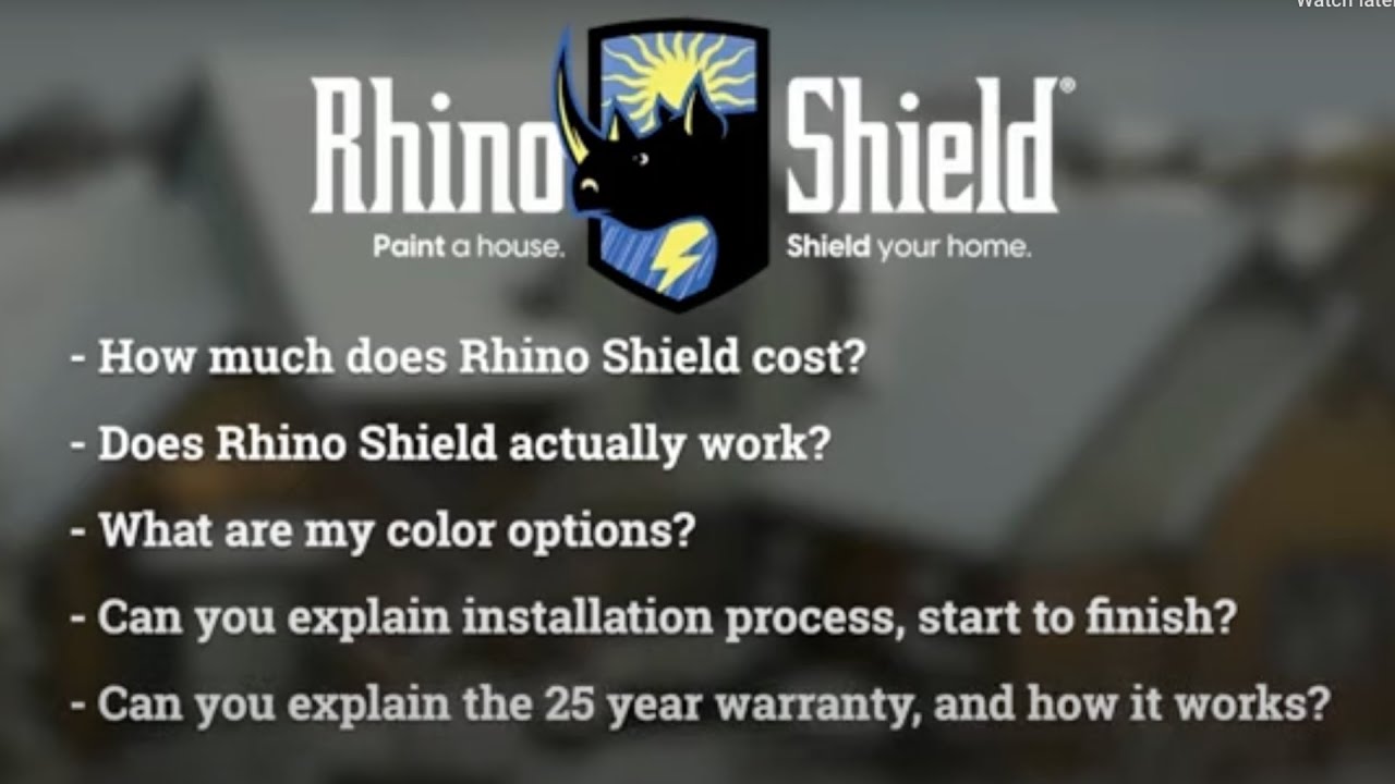 Watch this short guide on Rhino Shield on how it works, cost, warranty ...